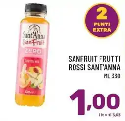 Il Centesimo Sanfruit frutti rossi sant'anna offerta