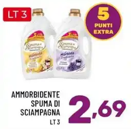 Il Centesimo Ammorbidente spuma di sciampagna offerta