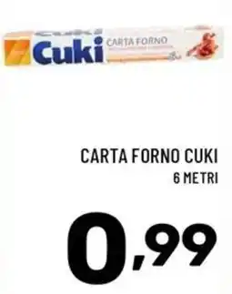 Il Centesimo Carta forno Cuki offerta