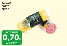 Basko Salame cotto Brizio offerta