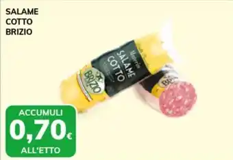 Basko Salame cotto Brizio offerta