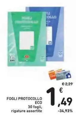 Conad Superstore Fogli protocollo eco offerta