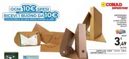Conad Superstore Cartotecnica ecologica kraft offerta