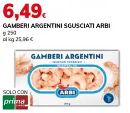 Basko Gamberi argentini Arbi offerta