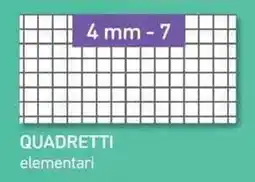 Conad Superstore Quadretti elementari offerta