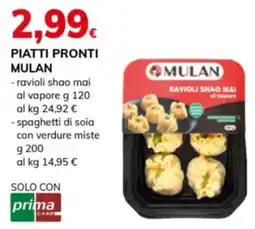 Basko Ravioli shao mai MULAN offerta
