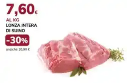 Basko Lonza intera di suino offerta