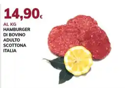 Basko Hamburger di bovino adulto scottona offerta