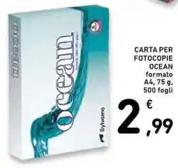 Conad Carta per fotocopie Ocean offerta