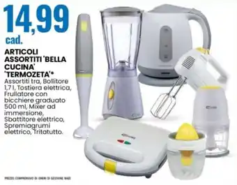 Articoli assortiti 'Bella cucina' 'Termozeta'