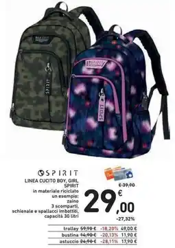 Conad Superstore Spirit zaino offerta