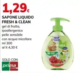 Basko Sapone liquido Fresh & Clean offerta