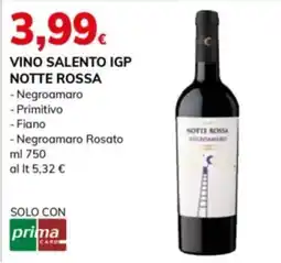 Basko Vino Salento IGP Notte Rossa offerta