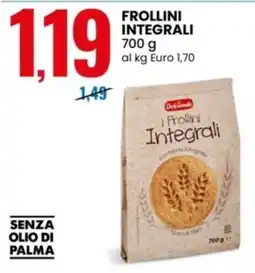 Eurospin Dolci&amore i Frollini Integrali offerta
