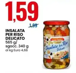 Eurospin Insalata per Riso Delicate offerta
