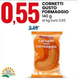 Eurospin Cornetti Gusto Formaggio offerta