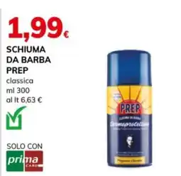 Basko Schiuma da barba Prep classica offerta