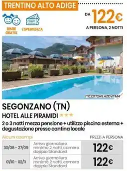 Eurospin Hotel alle Piramidi offerta