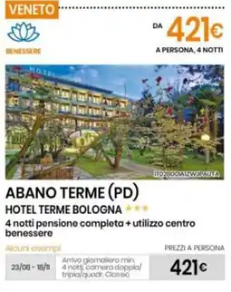 Eurospin Hotel Terme Bologna offerta