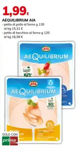 Basko Aequilibrium AIA petto di pollo al forno offerta