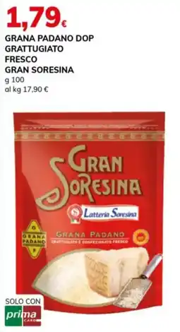 Basko Grana Padano DOP grattugiato fresco Gran Soresina offerta