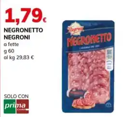 Basko Negronetto Negroni offerta