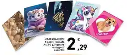 Conad Maxi quaderni offerta