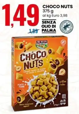 Eurospin Tre Mulini Choco Nuts offerta