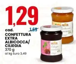 Eurospin Confettura extra albicocca/ciliegia offerta
