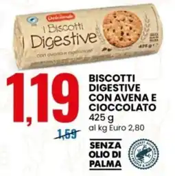 Eurospin Dolciando Biscotti Digestive offerta