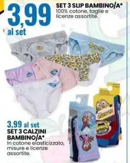 Eurospin Slip bambino offerta