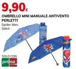 Basko Ombrello mini manuale antivento Perletti offerta