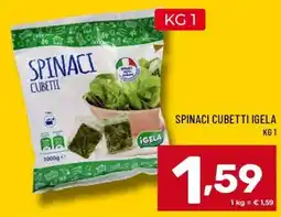 Il Centesimo Spinaci cubetti igela offerta