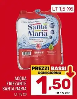 Il Centesimo Acqua frizzante Santa Maria offerta