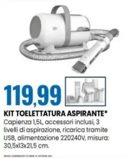 Eurospin Kit toelettatura aspirante offerta