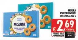 Deco Supermercati Biscotti Yogurt Misura senza zuccheri aggiunti offerta