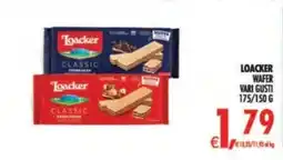 Deco Supermercati Loacker wafer vari gusti offerta