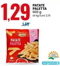 Eurospin Patate paletta offerta