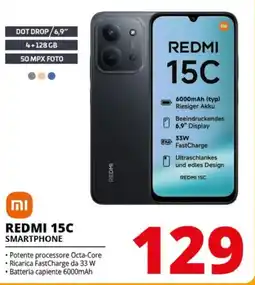 Comet Redmi 15C Smartphone offerta