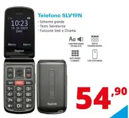 Comet Telefono SLV19N Beghelli offerta