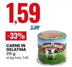 Eurospin Carne in gelatina BuonPasto offerta