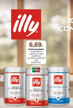 Basko illy Caffè Macinato offerta