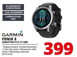 Comet Garmin Fenix E Smartwatch 47 mm offerta