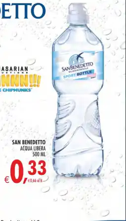 Deco Supermercati San Benedetto acqua libera offerta