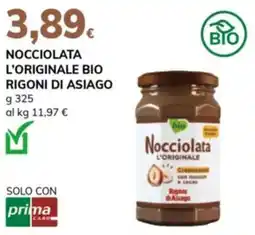 Basko Nocciolata l'originale bio Rigoni di Asiago offerta