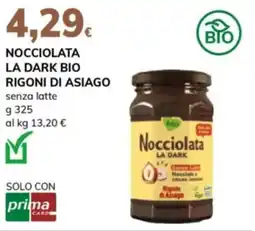 Basko Nocciolata La Dark Bio Rigoni di Asiago offerta