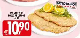 Deco Supermercati Cotoletta di pollo al limone offerta