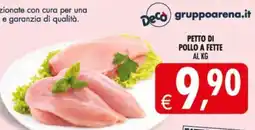 Deco Supermercati Petto di pollo a fette offerta