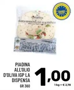 Il Centesimo Piadina all'olio d'oliva igp la dispensa offerta