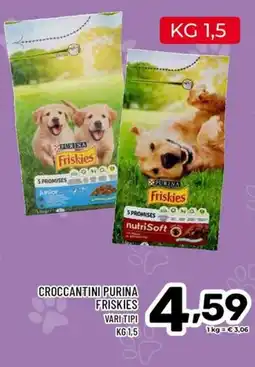 Il Centesimo Crocchettini Purina Friskies offerta